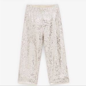 ZARA KIDS SEQUIN PANTS - BRAND NEW